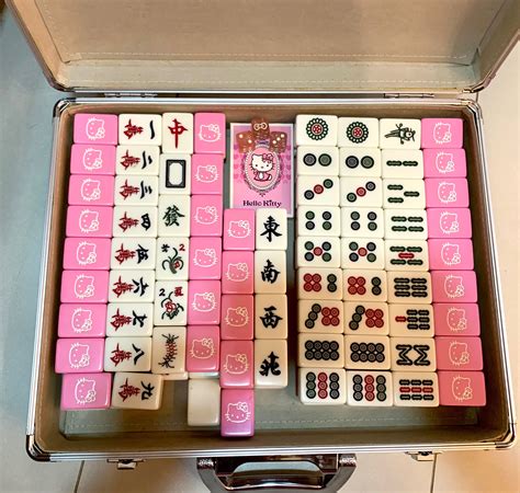 cute mahjong set.